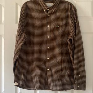Mens lactose button up